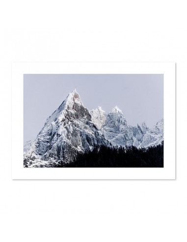 Premières chutes de neige sur les Aiguilles de Chamonix - Massif du Mont-Blanc de l' environnement