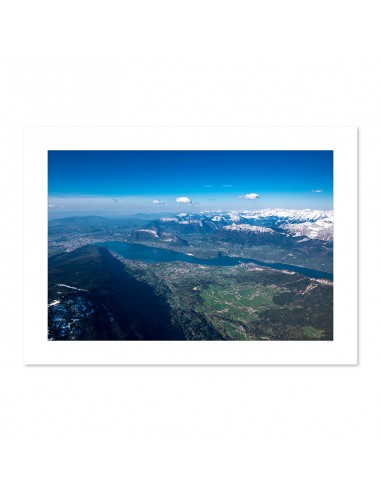 Vue sur le lac d'Annecy à 3000 mètres Pour