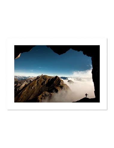 Le passage du Trou de la Mouche, combe de Grand Crêt, Aravis offre 