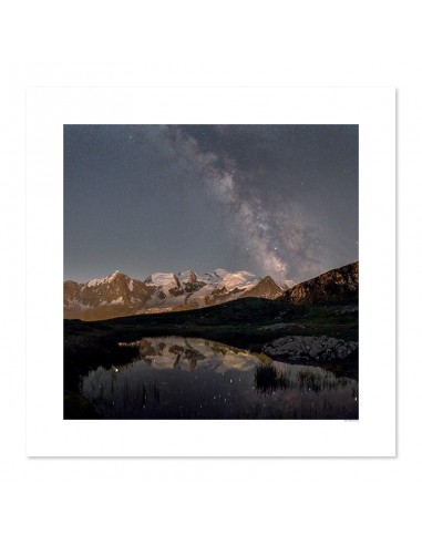 Lac de montagne, vallée de Chamonix Fin de série