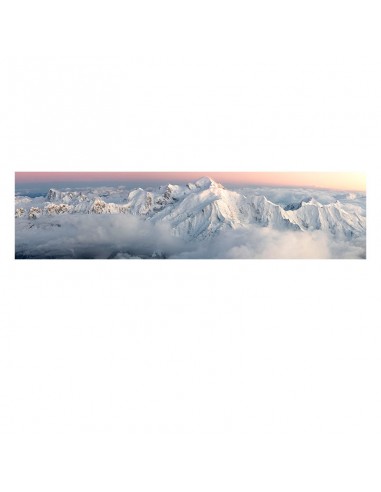 Panorama aérien du Massif du Mont Blanc au coucher de soleil Comment ça marche