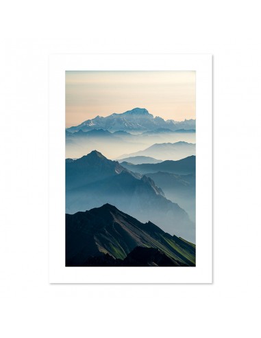 Mont Blanc depuis les Aiguilles d'Arve les ligaments