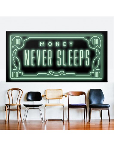 Money Never Sleep vente chaude votre 