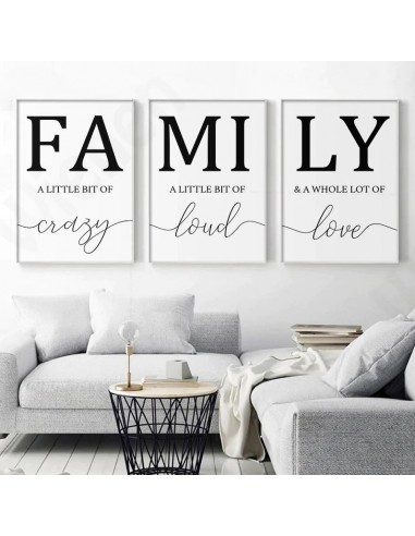 AFFICHES FAMILLE soldes