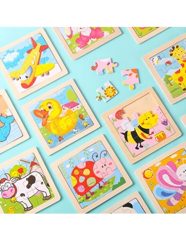 Puzzle en Bois pour Enfants ou a consommer sur place