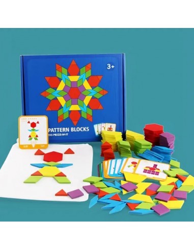 Puzzles Géométriques - Jeu Montessori de pas cher