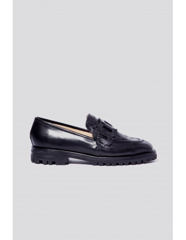 Trini Loafer in Black + Croco de la marque