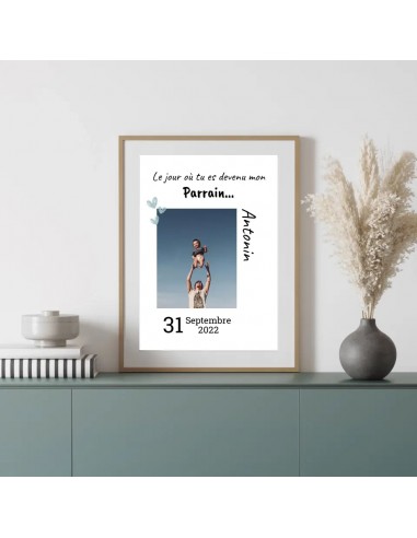 Affiche Personnalisée Parrain store