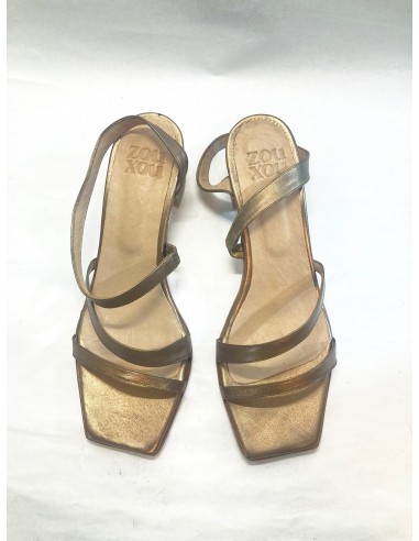 Delfina Sandal in Bronze Size 39.5 Venez découvrir notre 