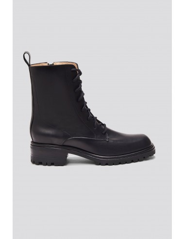 Roma Lace Up Boot in Black shop