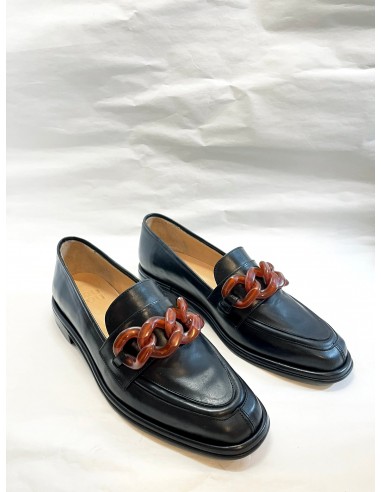 Alma Loafer in Black/ Amber Size 40 store