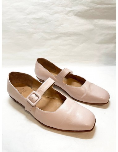 Eugenia Flat in Pale Pink Size 40 votre