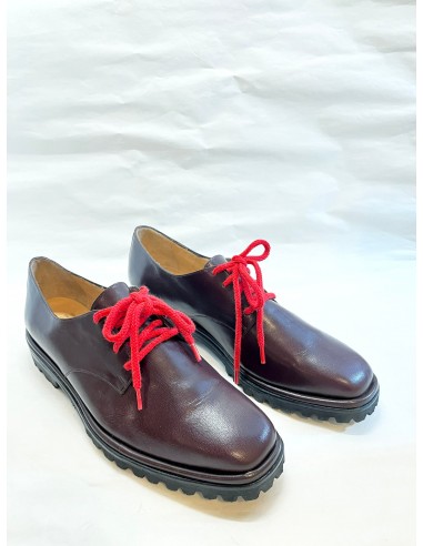 Lydia Lace Up in Pinot Size 40 de pas cher