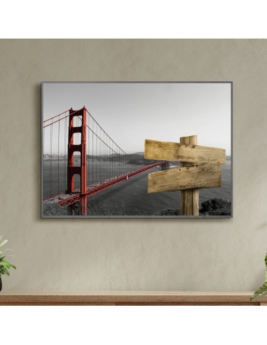 AFFICHE PERSONNALISÉE PRÉNOM SAN FRANCISCO solde