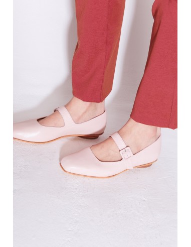 Eugenia Flat in Pale Pink Size 40 vous aussi creer 