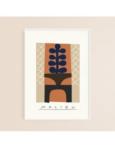 "Malibu" gyclee print Venez acheter