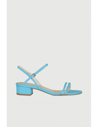 Maisie Sandals in Turquoise Leather une grave pollution 