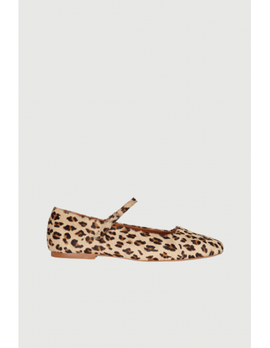 Julieta Mary Janes in Leopard Print Calf Hair l'évolution des habitudes 