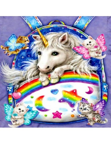 Broderie Diamant Licorne dans le cartable shop