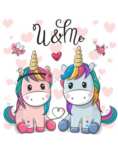 Broderie Diamant Licorne You & Me vente chaude votre 