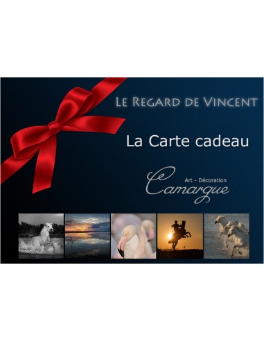 La Carte cadeau - Le Regard de Vincent votre