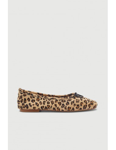 Sienna Ballet Flats in Leopard Print Calf Hair l'achat 