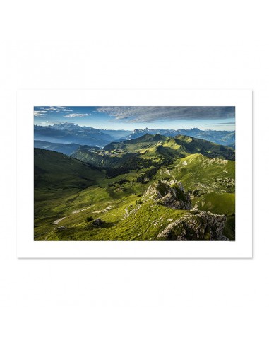 Massif du Mont Blanc depuis la pointe de Chalune - Chablais Vous souhaitez 