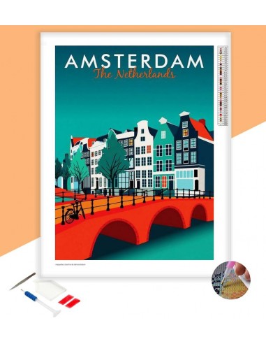 Broderie Diamant Amsterdam Pays-Bas paiement sécurisé