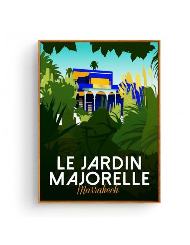 Broderie Diamant Le Jardin Majorelle Maroc acheter en ligne