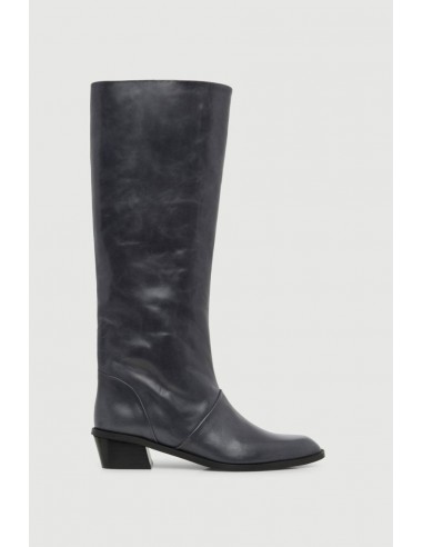 Sarah Boots in Grey Leather l'évolution des habitudes 