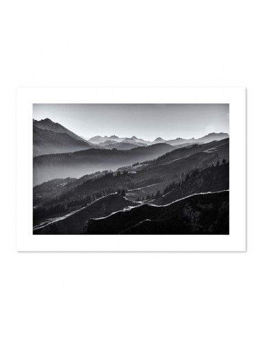 Vallée du bouchet depuis le col des Annes - Le Grand Bornand de l' environnement