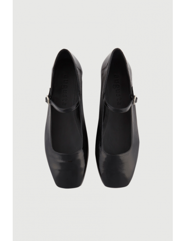 Julieta Mary Janes in Black Patent Leather plus qu'un jeu 